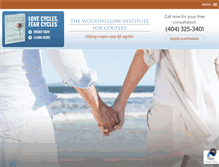 Tablet Screenshot of marriagehelpatlanta.com
